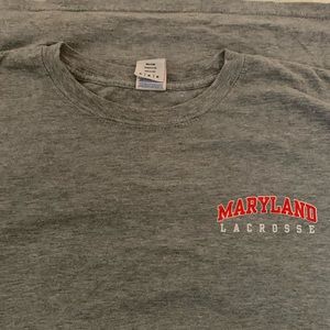 Maryland lacrosse tshirt